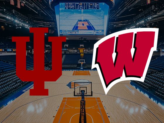 Indiana Hoosiers at Wisconsin Badgers Basketball